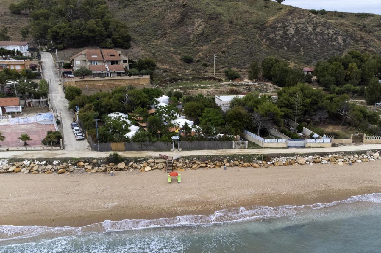 3 Sirene Sciacca Fronte Mare Villa Buitenkant foto